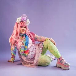 Calzifico Toninelli Opaque Tights - Good Luck Bear SPECIAL EDITIONS