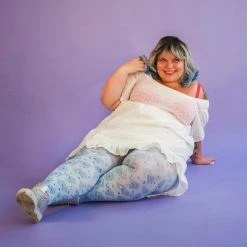 Calzifico Toninelli Opaque Tights - Grumpy Bear SPECIAL EDITIONS