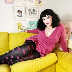 Calzifico Toninelli SPECIAL EDITIONS Opaque Tights - Kiss Me