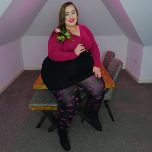 Calzifico Toninelli SPECIAL EDITIONS Opaque Tights - Kiss Me