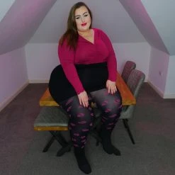 Calzifico Toninelli SPECIAL EDITIONS Opaque Tights - Kiss Me