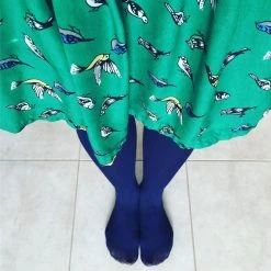 Calzifico Toninelli Opaque Tights - Navy