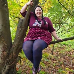 Calzifico Toninelli Opaque Tights - Navy