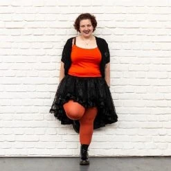 Calzifico Toninelli Opaque Tights - Pumpkin Spice
