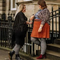 Calzifico Toninelli Opaque Marl Tights - Rainy Day