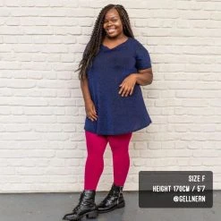 Calzifico Toninelli Opaque Tights - Raspberry Pie