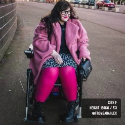 Calzifico Toninelli Opaque Tights - Raspberry Pie