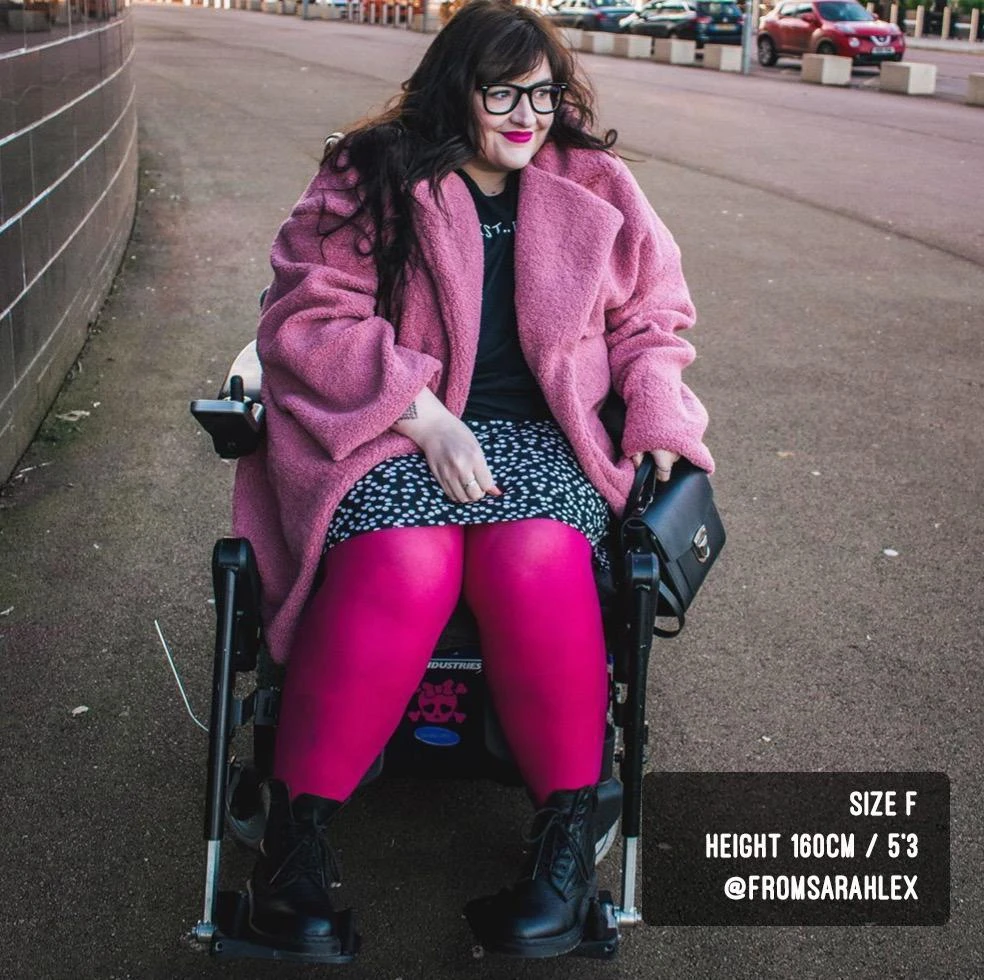 Calzifico Toninelli Opaque Tights - Raspberry Pie