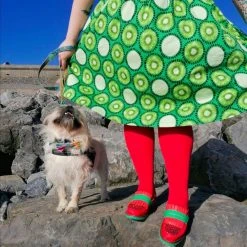 Calzifico Toninelli Opaque Tights - Shepherds' Delight