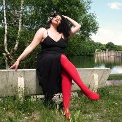 Calzifico Toninelli Opaque Tights - Shepherds' Delight