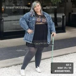 Calzifico Toninelli Opaque Tights - Slate