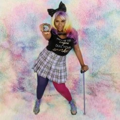 Calzifico Toninelli Opaque Duo Tights - Suffragette Pie