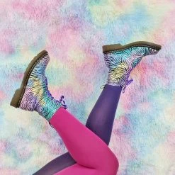 Calzifico Toninelli Opaque Duo Tights - Suffragette Pie