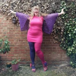 Calzifico Toninelli Opaque Duo Tights - Suffragette Pie