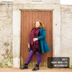 Calzifico Toninelli Opaque Tights - Suffragette Purple