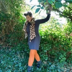 Calzifico Toninelli Opaque Tights - Toffee Apple