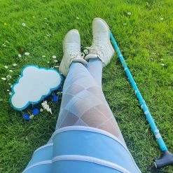 Calzifico Toninelli Semi-Opaque Diamonds - Menthe Glacier Summer Essentials