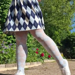 Calzifico Toninelli Semi-Opaque Diamonds - Menthe Glacier Summer Essentials