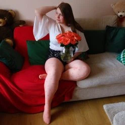 Calzifico Toninelli Semi-Opaque Polka - Abricot Summer Essentials