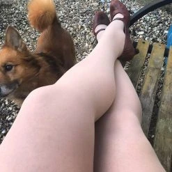 Calzifico Toninelli Semi-Opaque Tights - Builder’s Tea