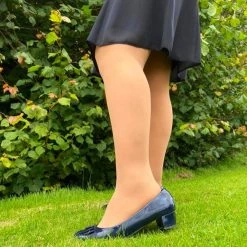 Calzifico Toninelli Semi-Opaque Tights - Caramel Latte