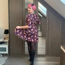 Calzifico Toninelli Semi Opaque Tights - Pin Up