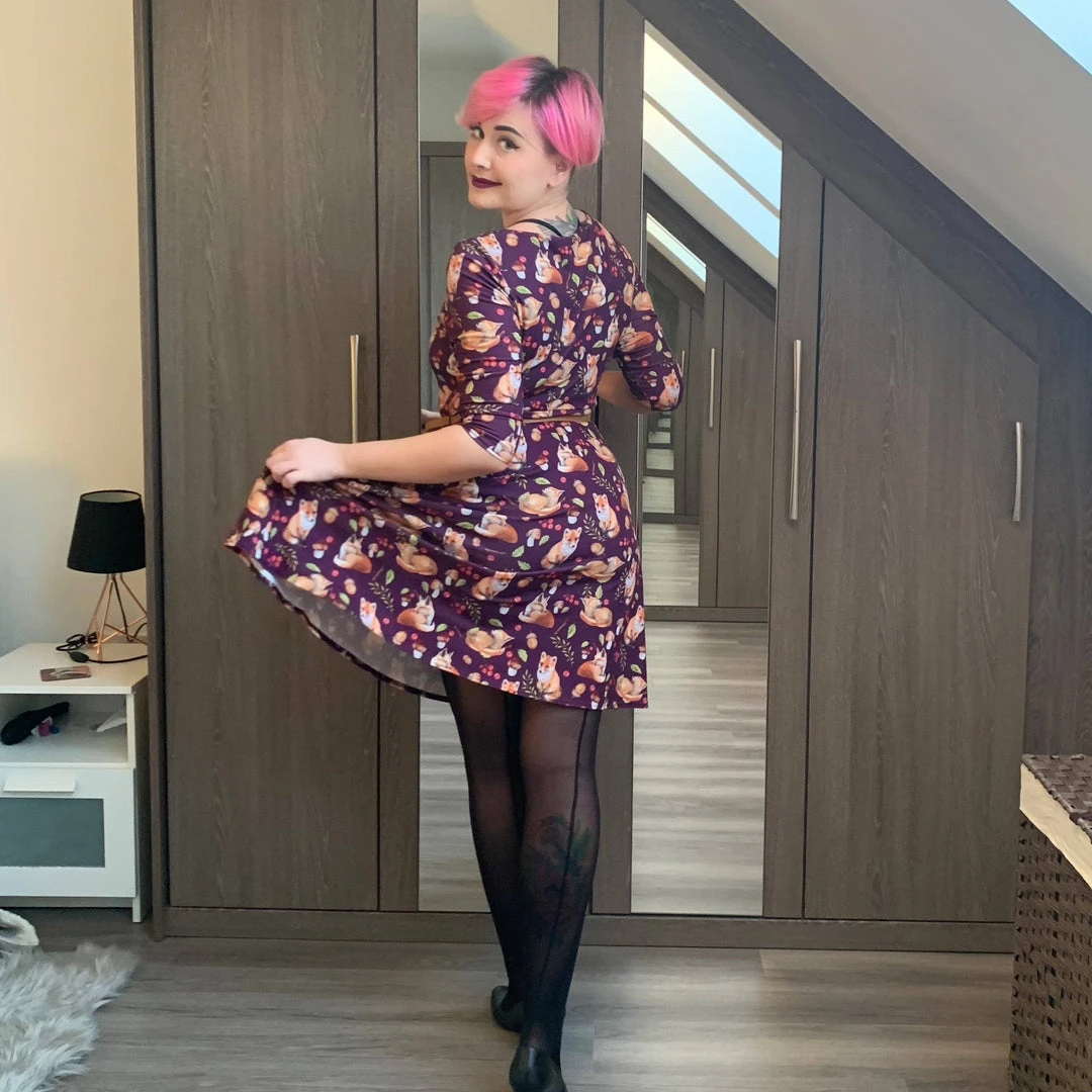 Calzifico Toninelli Semi Opaque Tights - Pin Up