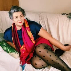 Calzifico Toninelli Semi-Opaque Tights - Polka Baby