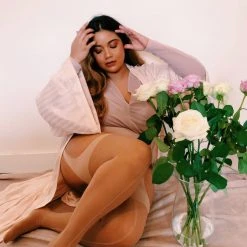 Calzifico Toninelli TIGHTS Sheer Mock Garter - Burlesque