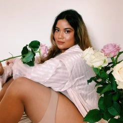 Calzifico Toninelli TIGHTS Sheer Mock Garter - Burlesque