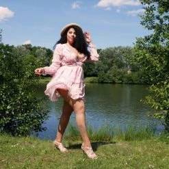 Calzifico Toninelli Sheer Pantyhose - Caramel