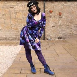 Calzifico Toninelli Opaque Skullz Tights - Forbidden Fruit