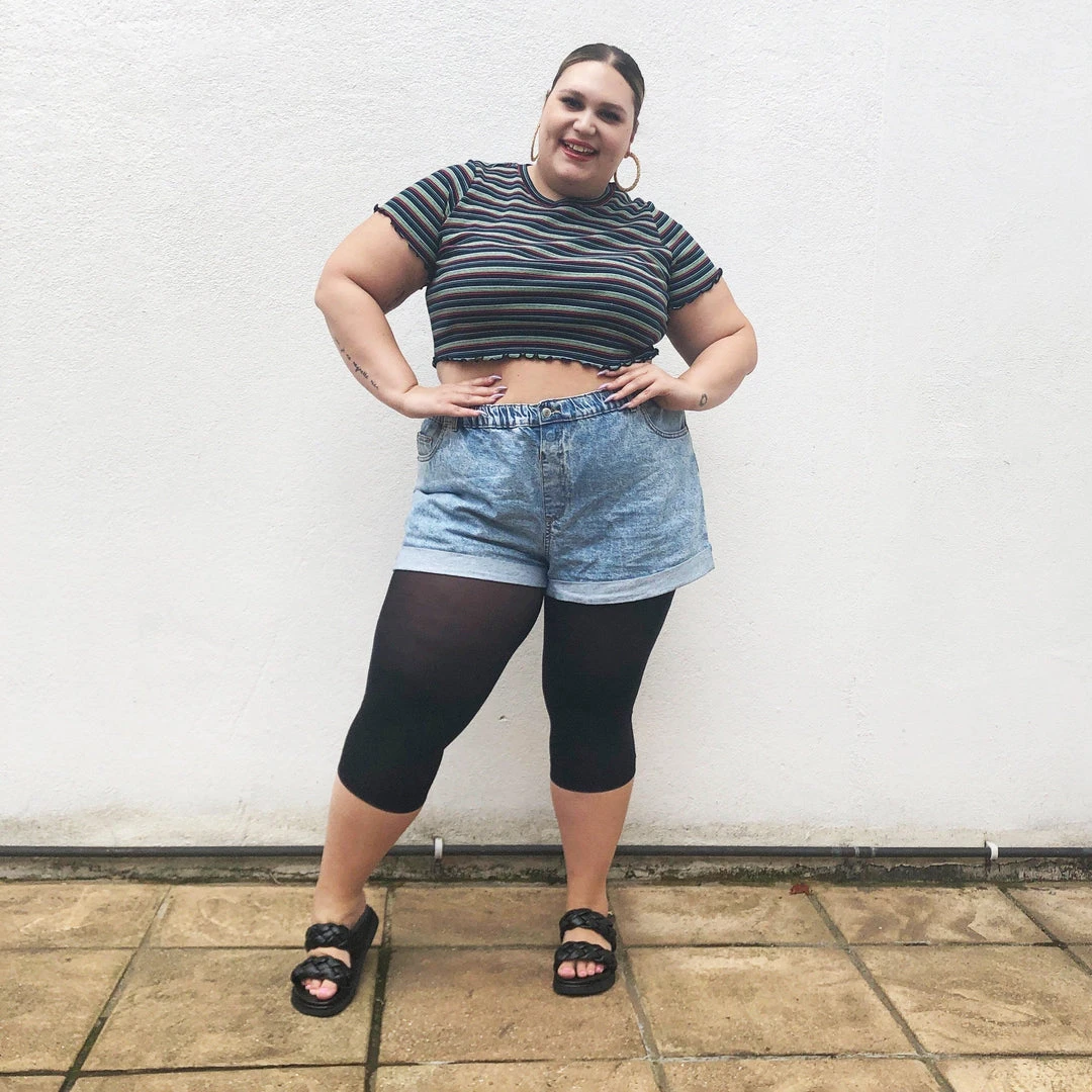 Calzifico Toninelli Stay Cool Capri Tights - Black