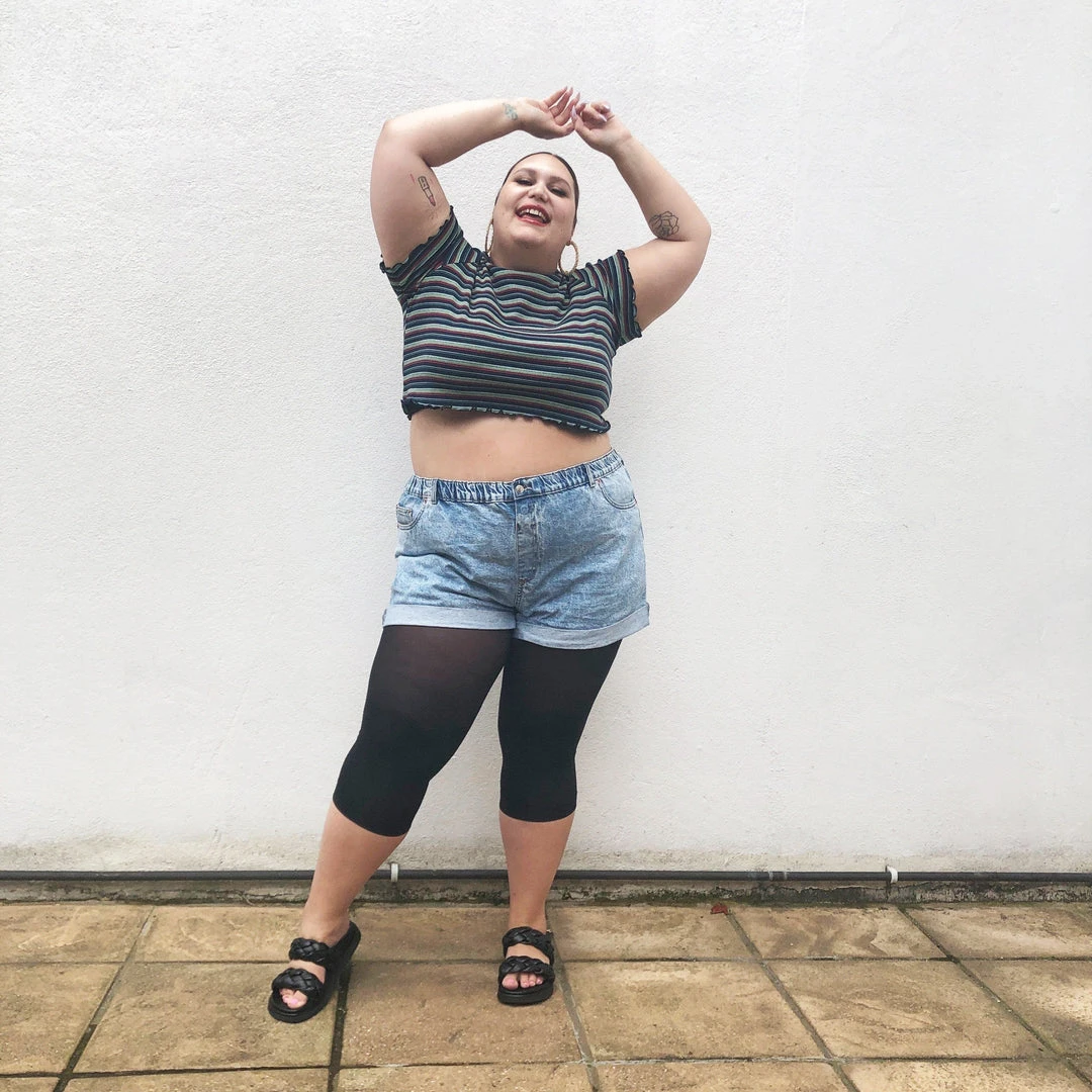 Calzifico Toninelli Stay Cool Capri Tights - Black