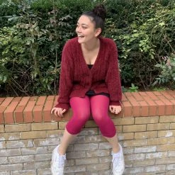 Calzifico Toninelli Stay Cool Capri Tights - Raspberry Pie