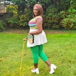 Calzifico Toninelli Stay Cool Capri Tights - Rocket