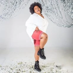 Calzifico Toninelli Stay Cool Chub Rub Lurex Shorts - Hot Toddy