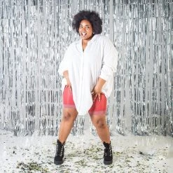 Calzifico Toninelli Stay Cool Chub Rub Lurex Shorts - Hot Toddy